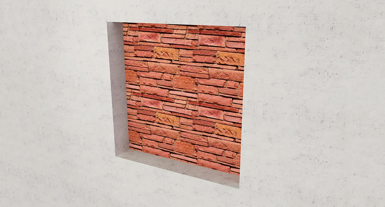 Cuadro Textil para hueco de pared
